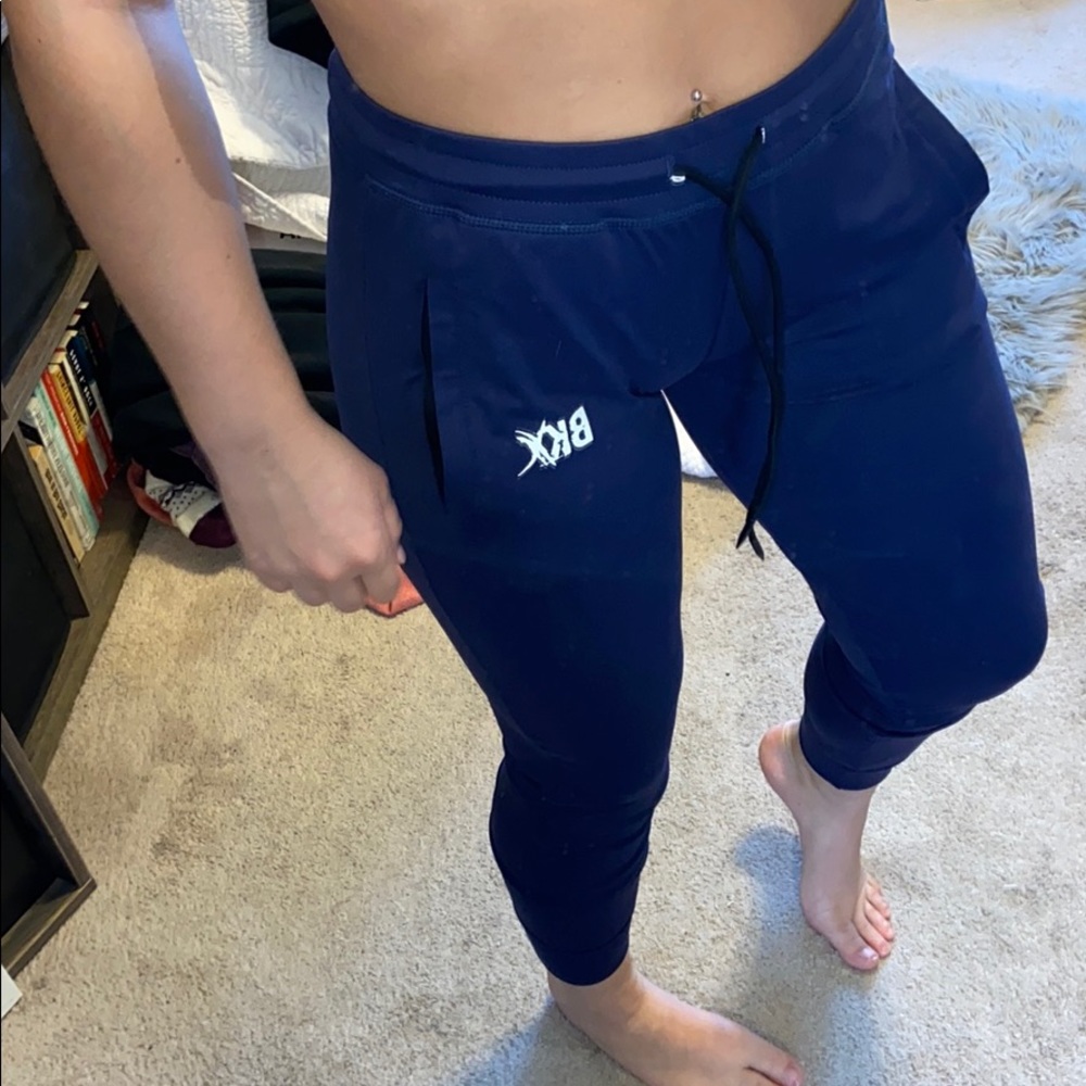 NAVY BLUE BEAR KOMPLEX JOGGERS